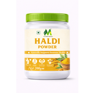 Poudre de curcuma pure, racine de curcuma naturelle, complément alimentaire à base de plantes pour stimuler l'immunité, soin de la peau, anti-inflammatoire et bien-être général - Product Image 1