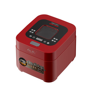Olla Arrocera CeoMr de 3L con Recipiente Interior de Titanio, Temporizador Inteligente, Función Baja en Azúcar, Carcasa de Plástico Eléctrica - Product Image 1