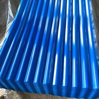 Chinesischer Hersteller Liefert Metallmaterial PPGI RAL Farbbeschichtetes Verzinktes Stahl Wellblech Dachplatten