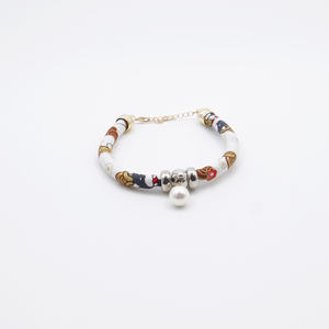 <span class=keywords><strong>Collar</strong></span> de perlas para mascotas, accesorios de joyería de lujo para perros y gatos, cinturón elástico de seguridad - Product Image 4