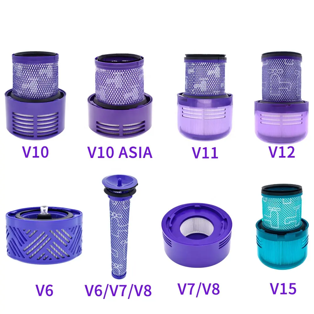 V6 V7 V8 V10 V11 V12 V15 Filter Akku-Staubsauger Teile Zubehör für Dysons