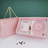 Ensemble de tasses personnalisées bon marché, gobelets d'eau, boîtes d'emballage en papier, tasses à thé et soucoupes personnalisées, boîte d'emballage