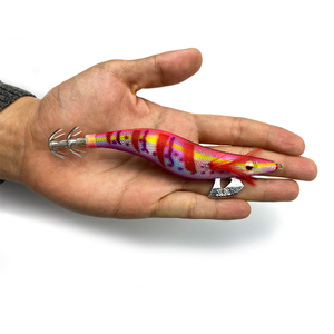 2026 GAMA Japón molde Yozuri al por mayor 2.5 # /3.0 # /3.5 #   Señuelo de pesca <span class=keywords><strong>dtd</strong></span> <span class=keywords><strong>EGI</strong></span> Squid Hook Jig de madera para camarones, pulpos y calamares - Product Image 5