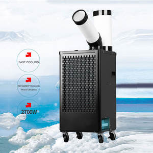 Fabrication de climatiseurs mobiles <span class=keywords><strong>silencieux</strong></span> de grande capacité, de précision, à refroidissement par air, avec réservoir d'eau - Product Image 4