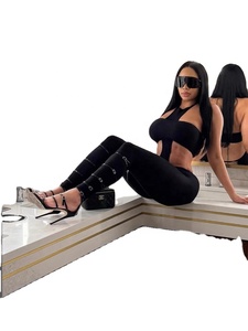 Pronto per la Spedizione S-<span class=keywords><strong>XL</strong></span> Trendy 2026 Elegante Completo Due Pezzi Reggiseno e Pantaloni da Donna - Product Image 4