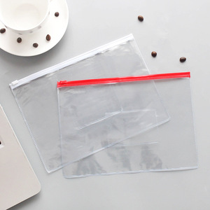 Enveloppes en plastique réutilisables à fermeture éclair, design élégant, prix bas, formats <span class=keywords><strong>A4</strong></span>, A5, A6 - Product Image 5