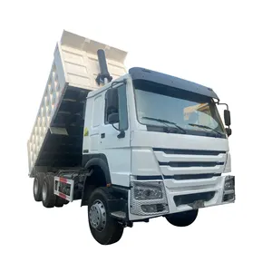 Betrouwbare Leverancier Goedkope Gebruikte Howo Dump Truck Kiepwagens 6X4 8X4 Sinotruk