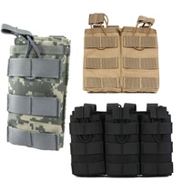 Sac tactique MOLLE personnalisé en usine de haute qualité pour talkie-walkie, système radio, pochette pour chargeur AR, accessoires de chasse