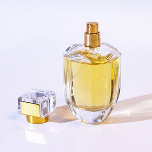 Nuevo Envase de Perfume de Vidrio Grueso Transparente de 100 ml con Tapa Cilíndrica Reutilizable y Logotipo Personalizado, Botella Redonda de Lujo con Atomizador - Product Image 5