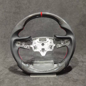 <span class=keywords><strong>Volante</strong></span> OHC para <span class=keywords><strong>Chevy</strong></span> Silverado 1500 LT 2019 2020 2021 2022 2023 personalizar <span class=keywords><strong>volante</strong></span> de fibra de carbono - Product Image 3