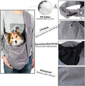 Free sample Wholesale <b>Pet</b> Hand Free Sling Bag Dog and Cat Backpack for Travel - Product Image 3