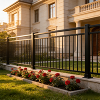 Barres verticales en acier galvanisé, taille et couleur personnalisées, résistantes à la rouille, design moderne, structure tubulaire en métal pour balcon et escalier, best-seller
