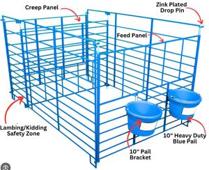 Smart Sheep Shed <strong>with</strong> <strong>Automatic</strong> Feeding System - <strong>Timer</strong>-Controlled Feed Dispenser - Product Image 3