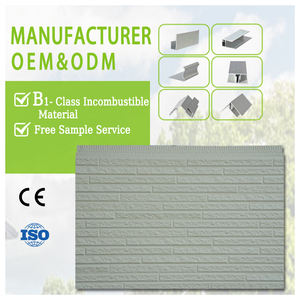 Energy Saving Buildings <strong>Isolated</strong> Exterior <strong>Wall</strong> Sandwich Panel for Cold Room Hospital Prefab House Hotel Villa - Product Image 1