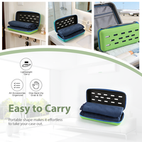 Serviette en microfibre fraîche et légère, séchage rapide, douce, compacte, idéale pour le fitness, la randonnée, le camping, la natation, avec étui de voyage