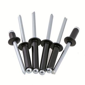 Rivets aveugles à tête dôme, rivets à extrémité ouverte, en tailles 3,2 mm, 4,0 mm, 4,8 mm pour acier et aluminium, pour une épaisseur de préhension de 1,0 mm - Product Image 1