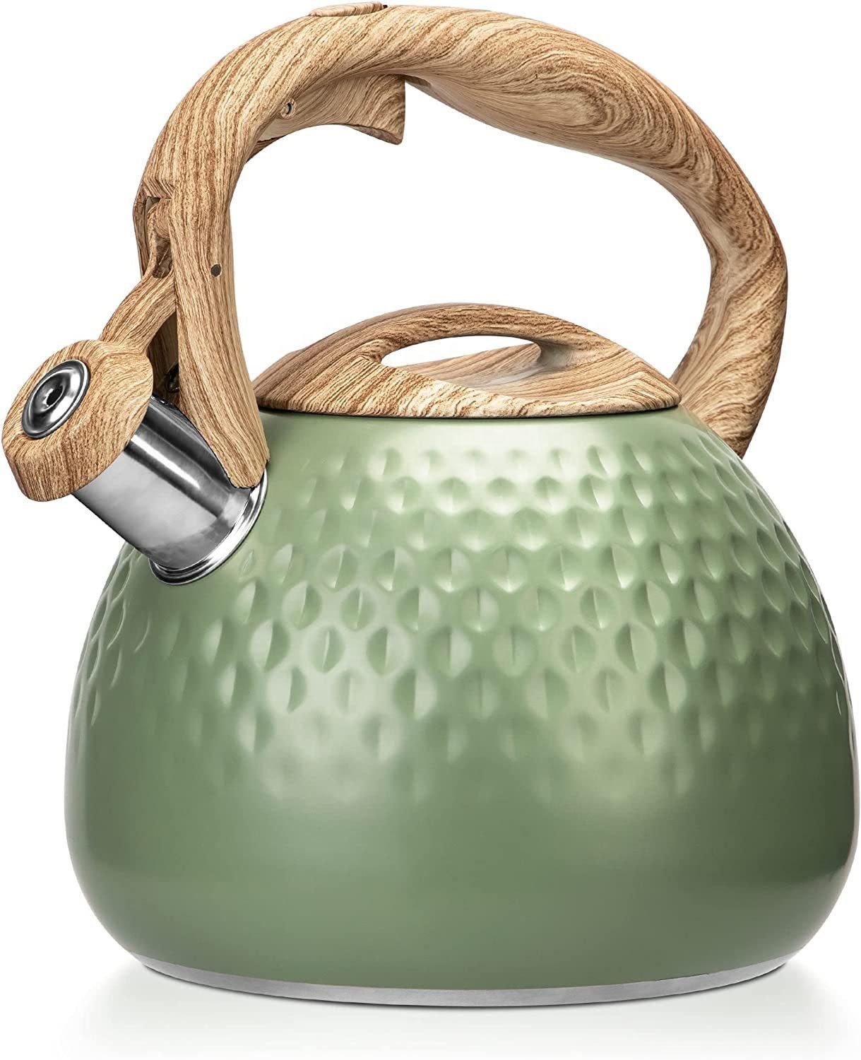 3L Stainless Steel Whistling Tea Kettle for Gas Induction