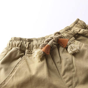 กางเกงเด็กผู้ชายแฟชั่นผ้าฝ้าย 6 กระเป๋า แต่งลูกไม้ - Product Image 6