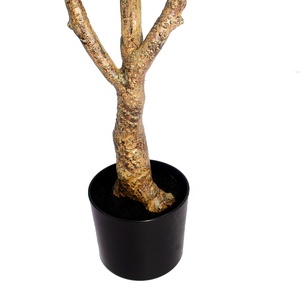 Arbre artificiel citronnier de 130 cm de haut, réaliste, avec fruits factices, pour la décoration de salon, de chambre et d'intérieur - Product Image 4