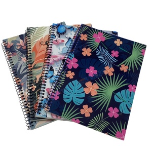 A5 trường xoắn ốc máy tính xách tay, dây duy nhất bị ràng buộc, 80 tờ cho sinh viên - Product Image 2