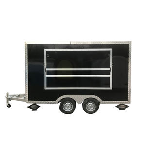 Carritos de Comida Móviles de Color Blanco, Quiosco Pequeño, Cafetería, Carrito de Comida Rápida de Pasta con Bicicleta - Product Image 4