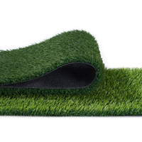 Faux Gazon Synthétique, Tapis de Pelouse Artificielle pour Décoration Murale
