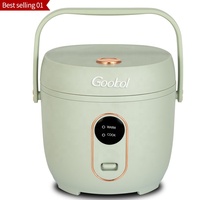 Appareils de cuisine de haute qualité Mini cuiseur à riz 0.8L 350w ménage petit cuiseur à riz électrique