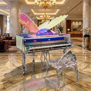 Fornitore all'Ingrosso di Pianoforti in Cristallo per Decorazione di Concessionarie <span class=keywords><strong>Auto</strong></span> di Lusso in Stile Francese - Product Image 1