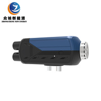 Nouveau modèle split Kyocera Highland, chauffage au diesel 5000W pour camion, camping-car, bus, avec chauffage d'appoint 12V/24V, de -40 à 76 °C