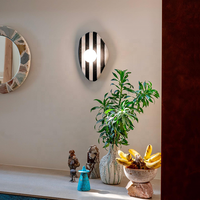 Nouvelle applique murale LED en marbre naturel de design moderne, luminaire mural encastré pour la décoration de la maison, café, restaurant et hôtel