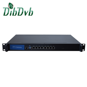 DCM750 bis zu 80 Kanäle HD SD UDP zu SRT <span class=keywords><strong>IPTV</strong></span> Gateway M3u8 HLS IP zu IP MPEG4 H.265 Transcoder Konverter Hotel <span class=keywords><strong>IPTV</strong></span> Gateway - Product Image 4