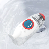 Aspirateur nasal électronique de haute qualité pour enfants, design fusée, en silicone, nettoyeur de nez pour bébé