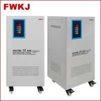 TNS triphasé tension automatique AVR 15kva 20kva 30kva servomoteur type 380V régulateur stabilisateur de tension