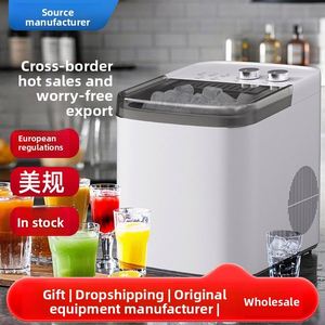 2026 New Bullet <b>Ice</b> <b>Machine</b> 95W Knob Control 6.7KG Fully Automatic 9 Grain Round <b>Ice</b> Cubes PP Outer <b>Ice</b> <b>Maker</b> - Product Image 5