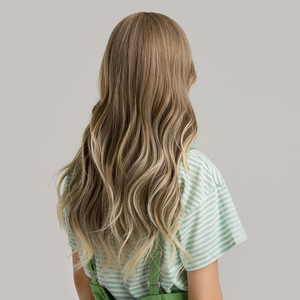 2025 vendita calda all'ingrosso di alta qualità parrucca sintetica gentilmente di colore leggero con la frangia parrucche anteriori in pizzo - Product Image 2