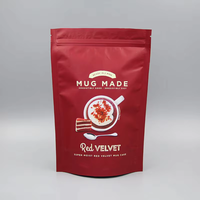 Op Maat Bedrukte 250G 500G Food-Grade Opstaande Zakjes Plastic Rits Pak Thee Koffie Verpakking Zak