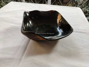 Cuencos de ensalada de estilo Animal pulido hechos a mano, recuerdo de boda de lujo, artesanías de cuerno Natural para el hogar - Product Image 3