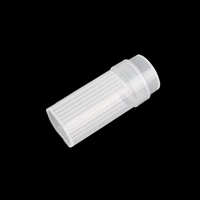 Lab Supplies 5-Places PP Plastic Slide Staining Container Jar Laboratory Microscope Slides Dyeing Racks Medical Consumables