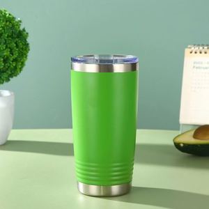 20Oz <b>Double</b>-<b>Wall</b> 304 Stainless Steel Insulated Travel Tumbler Outdoor Car Water Bottles <b>Mugs</b> - Product Image 5