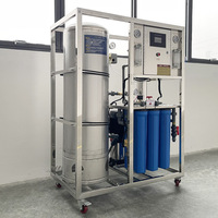 Grand équipement commercial de traitement de l'eau par osmose inverse purificateur d'eau désionisé à boire direct 1 an d'eau pure 220v