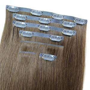 Extensions de <span class=keywords><strong>cheveux</strong></span> à clipser sans couture, meilleure qualité, invisibles, en PU - Product Image 1