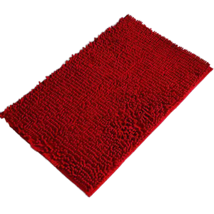 <span class=keywords><strong>FIGOO</strong></span> - Tapis de salle de bain extérieur moderne en chenille, antidérapant, absorbant l'eau, pour escaliers, toilettes, baignoire et douche - Product Image 1