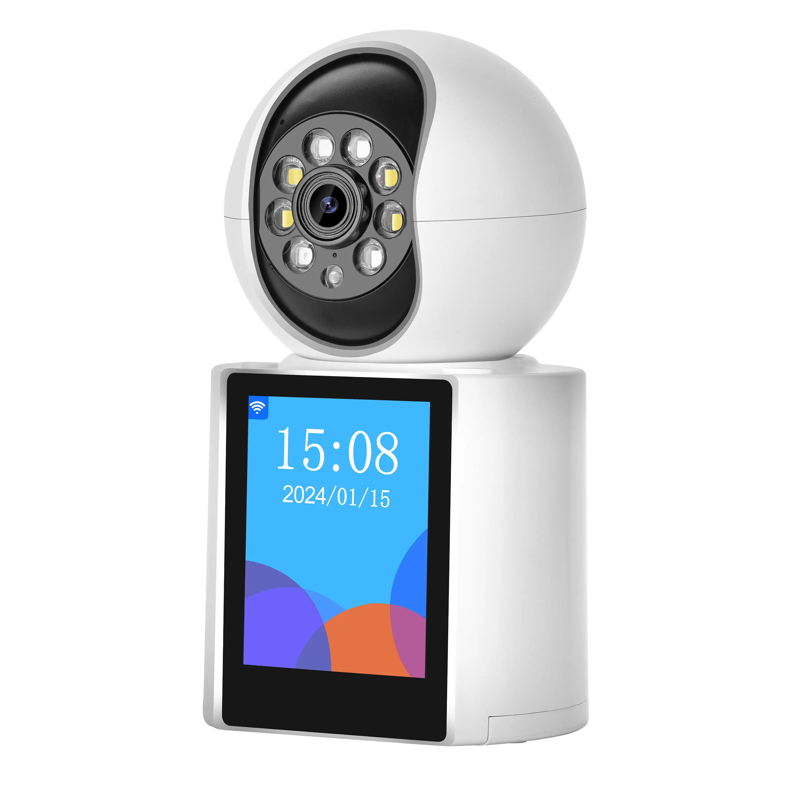 Qearim fabbrica Baby Monitor 3MP ultra HD pixel videochiamata smart iCSee CCTV wifi con telecamera per visione notturna a colori