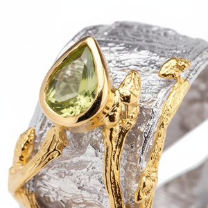 Fornitore di <span class=keywords><strong>Gioielli</strong></span> da Donna Anello di Lusso con Perla in Argento Sterling 925 Placcato Oro dal Design Artigianale Personalizzato di <span class=keywords><strong>Epoca</strong></span> Marocchina - Product Image 4