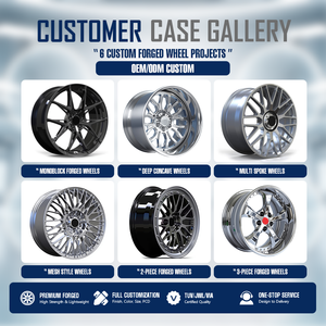 Rueda de Aleación Forjada de Una Pieza Boutique Forge Wheel de 21 y 22 Pulgadas, 5 Radios, Color Blanco <span class=keywords><strong>Perla</strong></span>, 5 Birlos 5*120, Lista para Restomod - Product Image 3