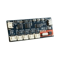 Controlador de Tira LED WS2811 SK6812 a Todo Color, Software Programable, Efectos de Texto Desplazable, Patrones DIY, 5V/12V, Control Remoto
