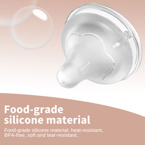 사용자 정의 OEM ODM Psu 와이드 넥 아기 우유 병 안티 복통 수유 원형 아기 병 세트 - Product Image 4