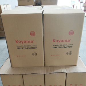 Nouvelle batterie au plomb à Cycle profond VRLA <span class=keywords><strong>KOYAMA</strong></span> 6V 420AH AGM batterie motrice pour fauteuil roulant de machine de stockage d'énergie - Product Image 6