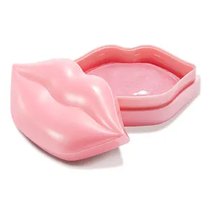 Private Label Skin Care Tools Sleeping Plump Collagen Mini Size Wholesale Pink Lip Cares Moisturizing Vegan Sheet Lip Mask