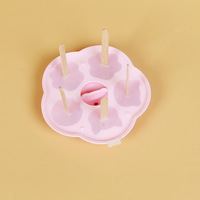 Nette Silikon formen Spaß Backform DIY Werkzeug für Babynahrung Hund behandelt Schokoladen gebäck Gelee Dessert gedämpfte Kuchen handgemachte Seife